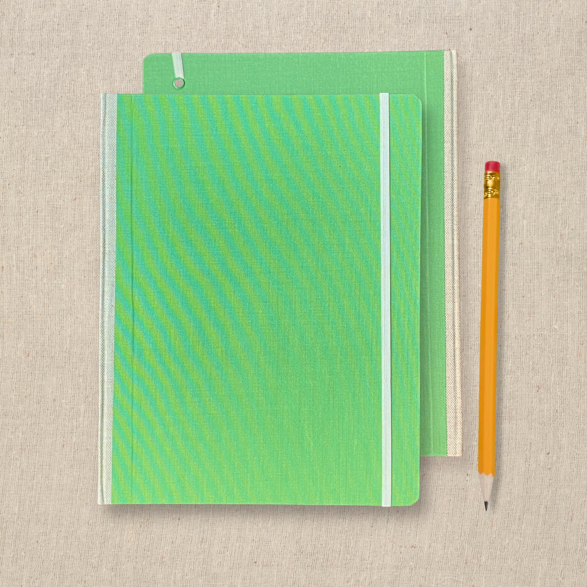 Large sketchbook, bright green with kraft toned pages – Brick Factory  Designs